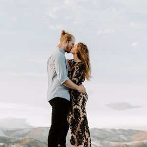 For Love and Lemons Black Lace Midi Slip Dress